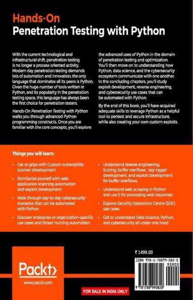 Hands-On Penetration Testing with Python