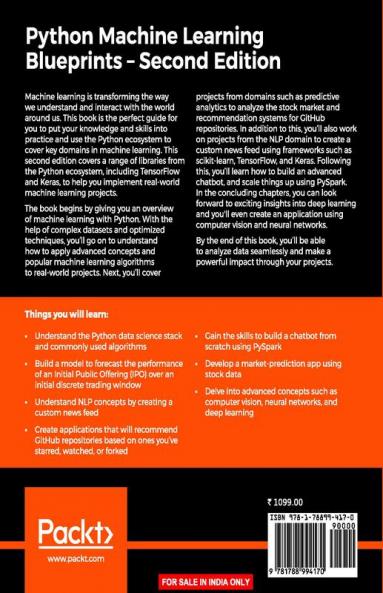 Python Machine Learning Blueprints - Second Edition