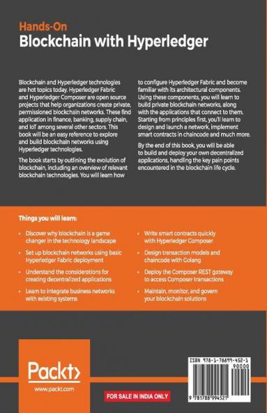 Hands-On Blockchain with Hyperledger