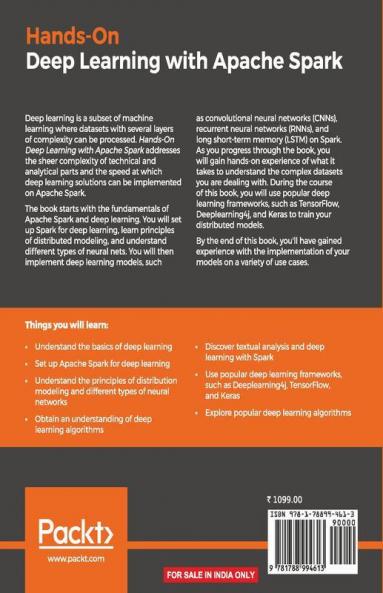 Hands-On Deep Learning with Apache Spark