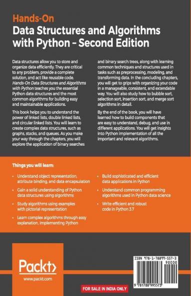 Hands-On Data Structures and Algorithms with Python_Second Edition