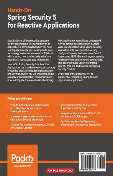 Hands-On Spring Security 5 for Reactive Applications