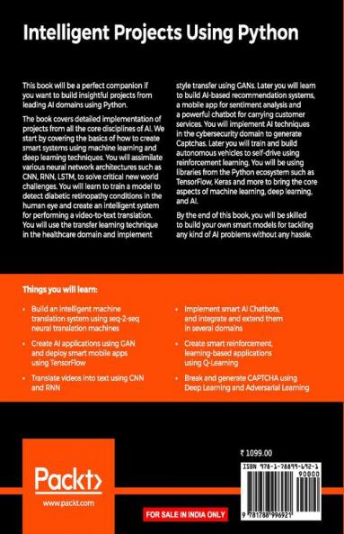 Intelligent Projects Using Python