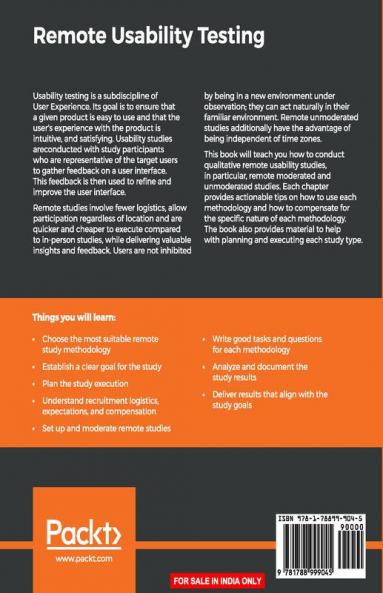 Remote Usability Testing