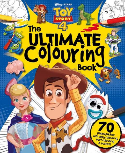 Disney Pixar Toy Story 4 The Ultimate Colouring Book (Mammoth Colouring) Walt Disney