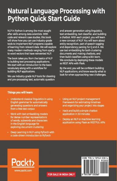 Natural Language Processing with Python Quick Start Guide