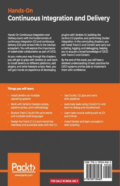 Hands-On Continuous Integration and Delivery