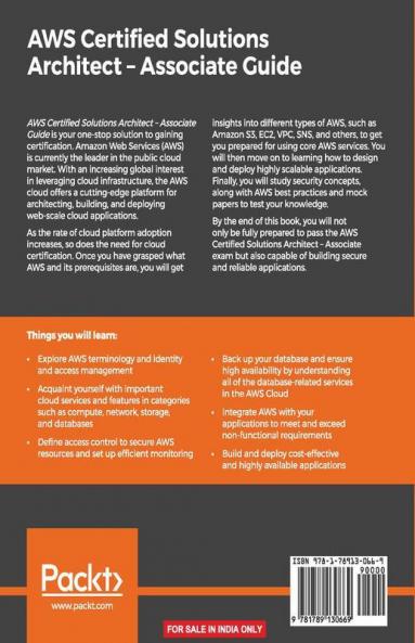 AWS Certified Solutions Architect -Associate Guide