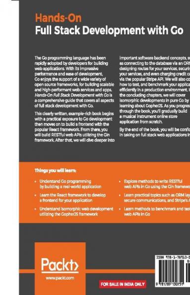 Hands-On Full-Stack Development with Go