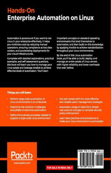 Hands-On Enterprise Automation on Linux