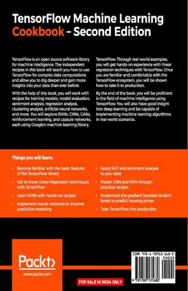 TensorFlow Machine Learning Cookbook - Second Edition