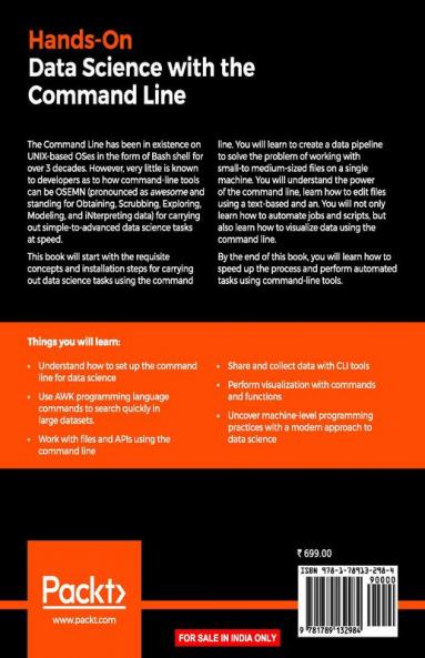 Hands-On Data Science with the Command Line