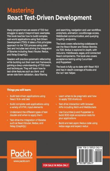 Mastering React Test-Driven Development