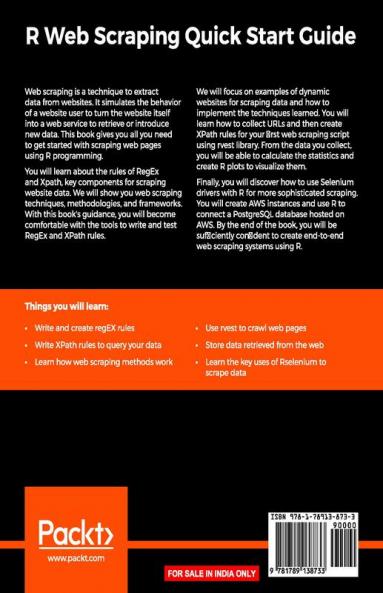 R Web Scraping Quick Start Guide