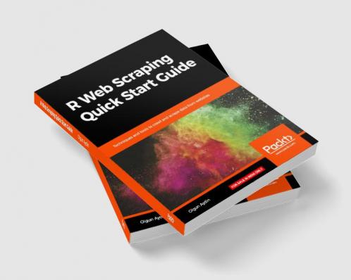 R Web Scraping Quick Start Guide