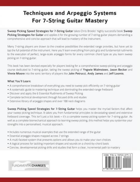 Sweep Picking Speed Strategies For 7-String Guitar