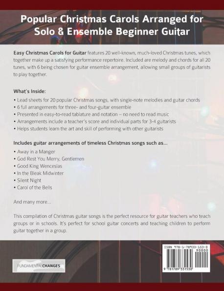 Easy Christmas Carols For Guitar