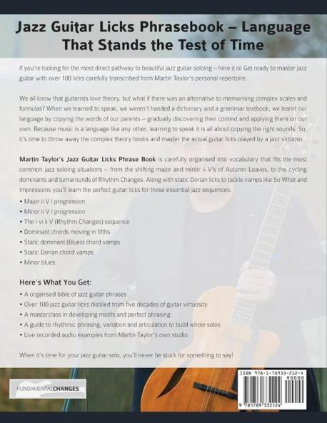 Martin Taylor's Jazz Guitar Licks Phrase Book
