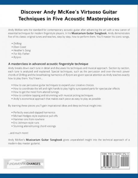 Andy McKee Musicarium Guitar Songbook
