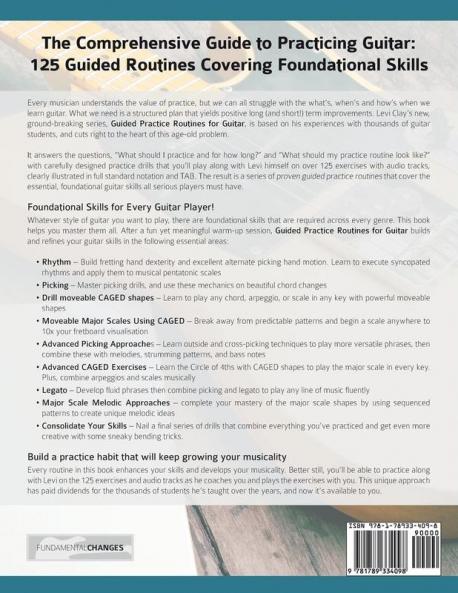 Guided Practice Routines For Guitar - Foundation Level