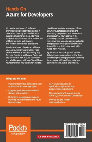 Hands-On Azure for Developers
