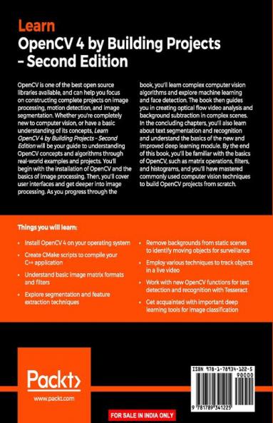 Learn OpenCV 4 by Building Projects