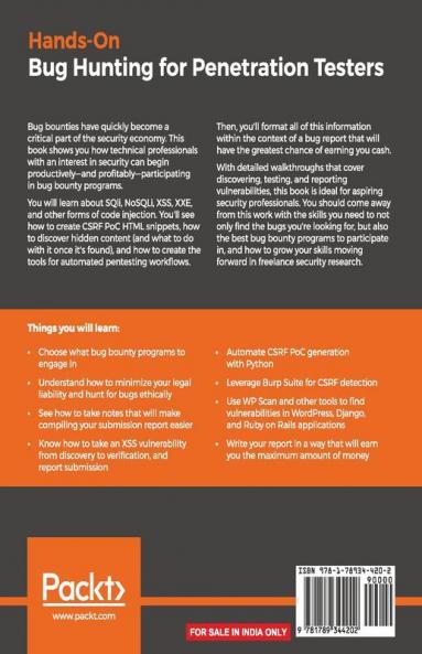 Hands-On Bug Hunting for Penetration Testers