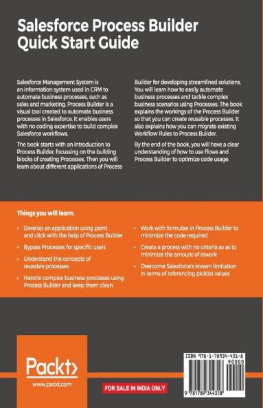 Salesforce Process Builder Quick Start Guide