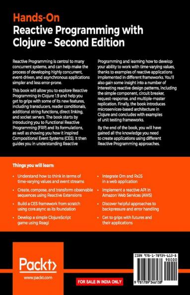 Hands-On Reactive Programming with Clojure Second Edition