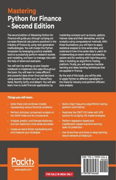 Mastering Python for Finance - Second Edition