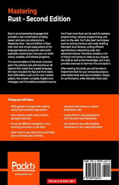 Mastering Rust -Second Edition
