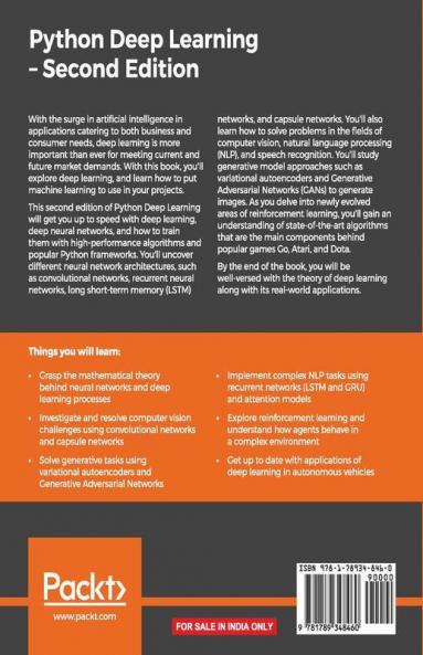 Python Deep Learning - Second Edition