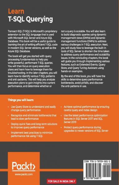 Learn T-SQL Querying