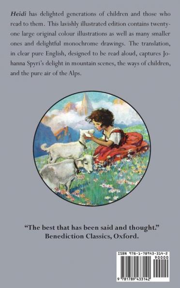 Heidi (Fully illustrated in Colour)