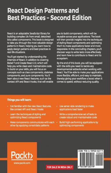 React Design Patterns and Best Practices Second Edition