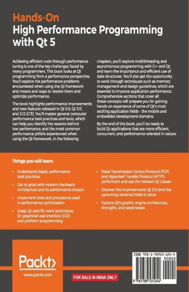 Hands-On High Performance Programming with Qt 5