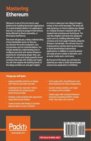 Mastering Ethereum
