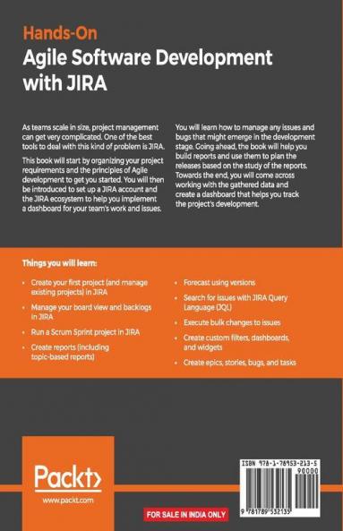 Hands-On Agile Software Development with JIRA