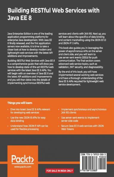 Building RESTful Web Services with Java EE 8