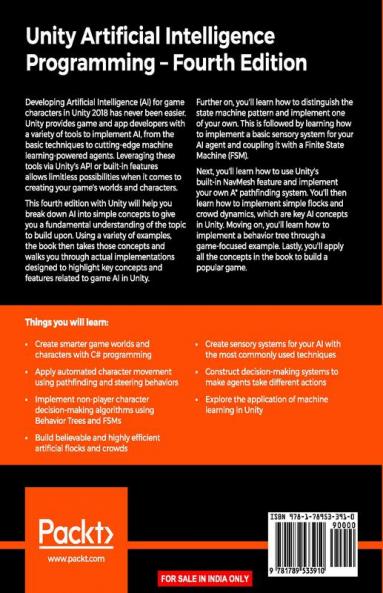 Unity Artificial Intelligence Programming - Fourth Edition