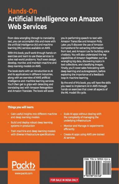 Hands-On Artificial Intelligence on Amazon Web Services