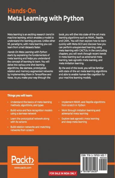 Hands-On Meta Learning with Python