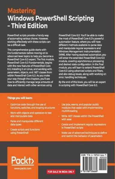 Mastering Windows PowerShell Scripting - Third Eiditon