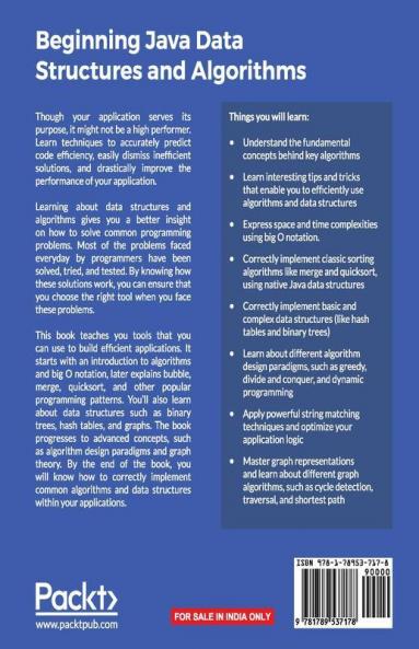 Beginning Java Data Structures and Algorithms