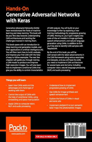 Hands-On Generative Adversarial Networks with Keras