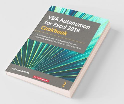 VBA Automation for Excel 2019 Cookbook