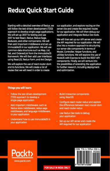 Redux Quick Start Guide