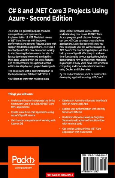 C# 8 and .NET Core 3 Projects Using Azure