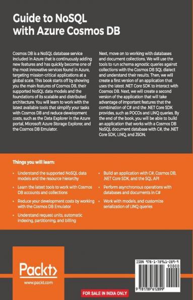 Guide to NoSQL with Azure Cosmos DB
