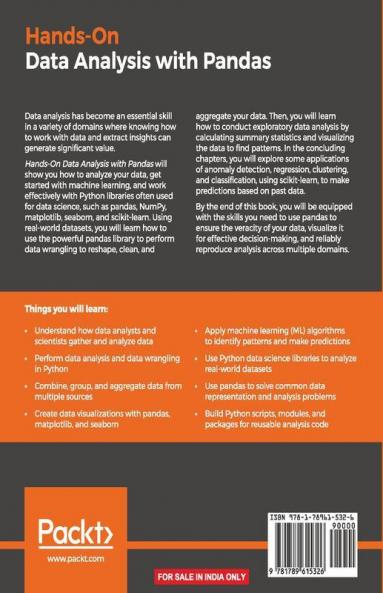 Hands-On Data Analysis with Pandas